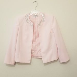 Kasper pink jacket